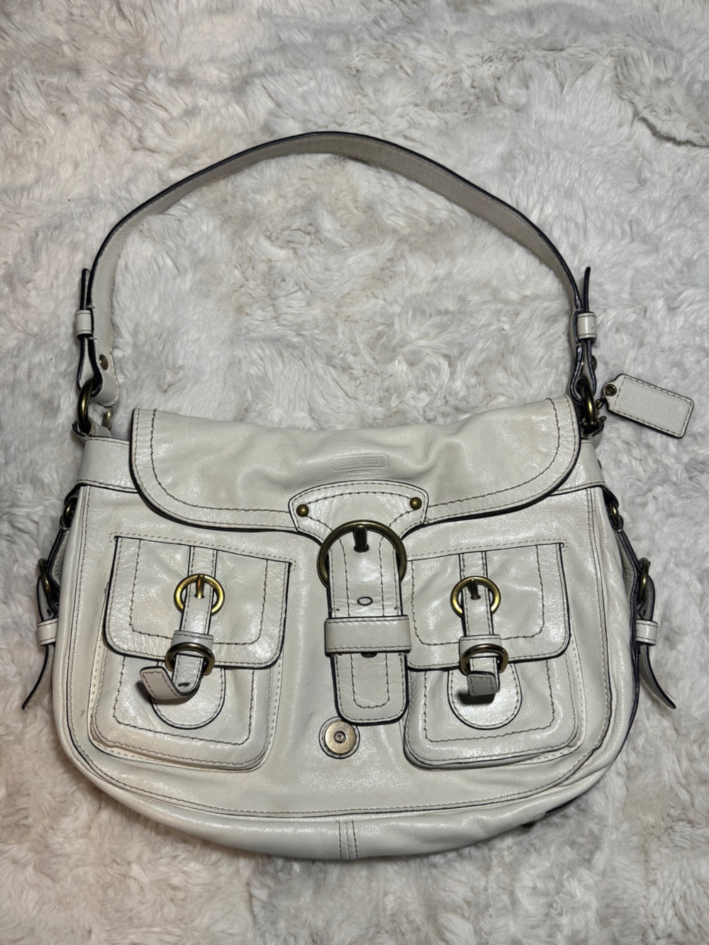 Coach Legacy Garcia buckle shoulder bag